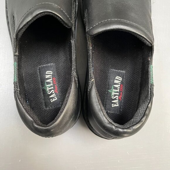 Eastland Women's Newport Comfort Flats Black Leather 3180 Size‎ 11 EUR 42 NEW - Picture 4 of 6